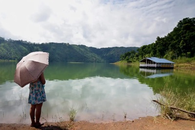 Umiam Lake Meghalaya near Orchid Lake Resort Umiam