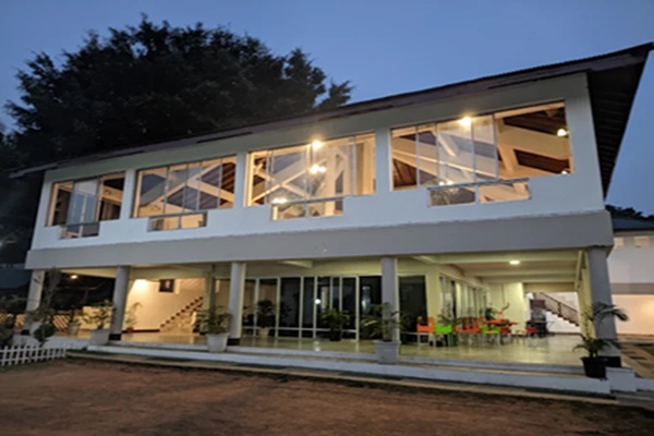 Restaurant at Orchid Lake Resort Umiam serving delicious local and Indian cuisine